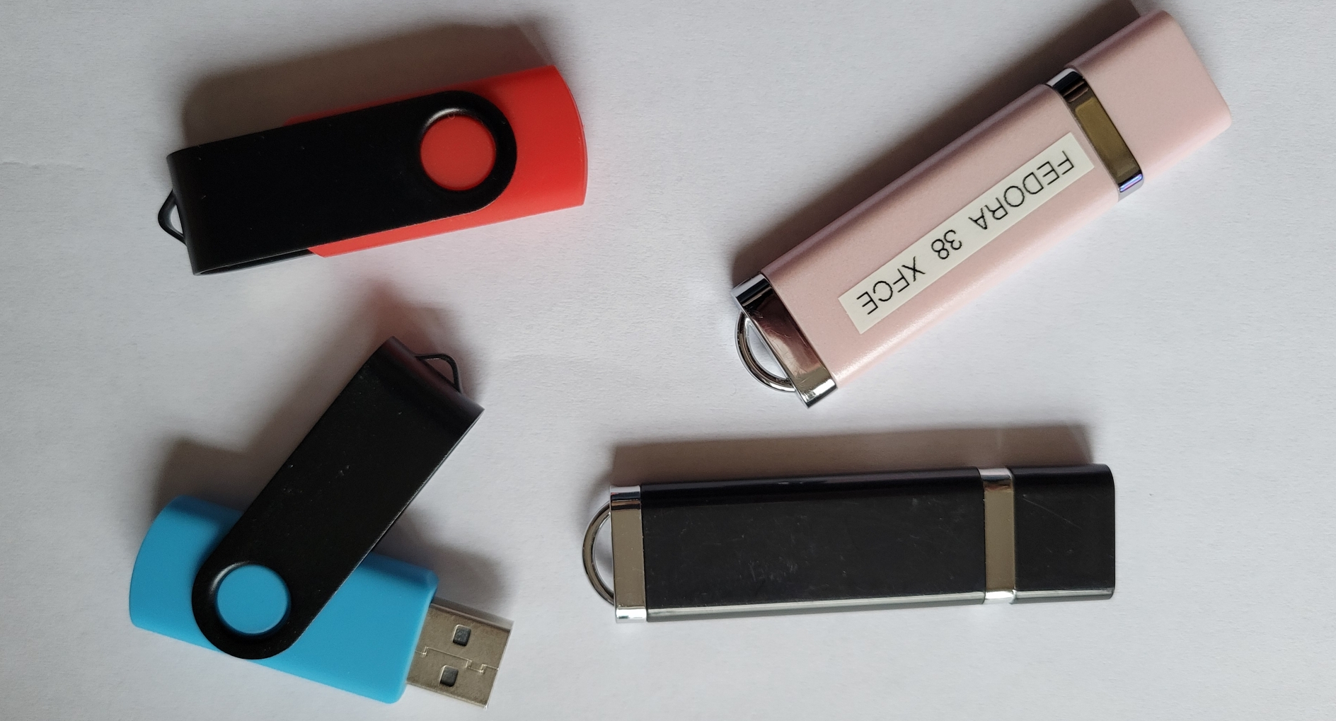 Four USB Thumb Drives